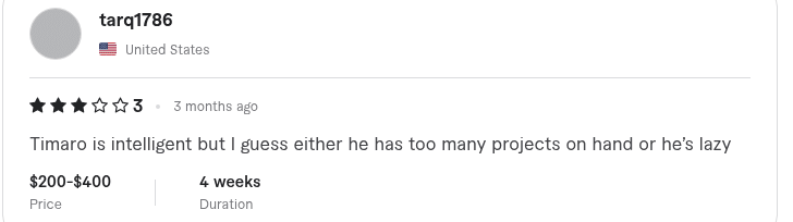 Fiverr review from tarq1786